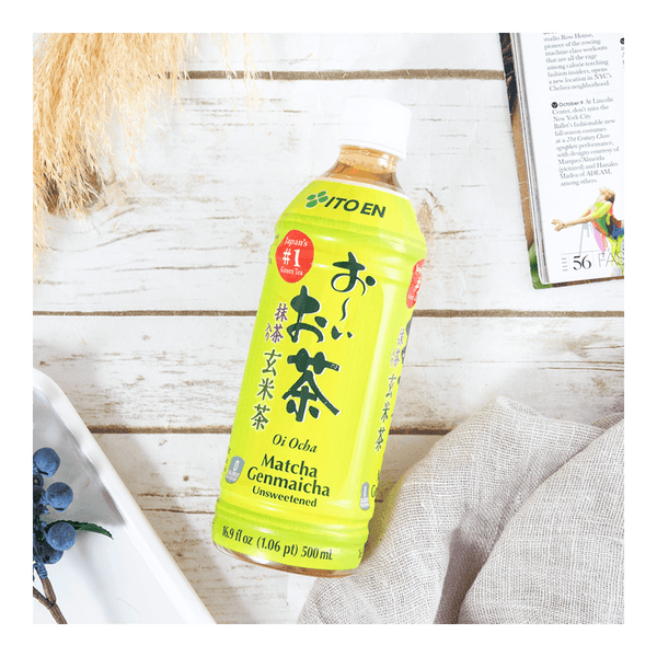 日本ITO EN伊藤园 抹茶玄米茶500ml