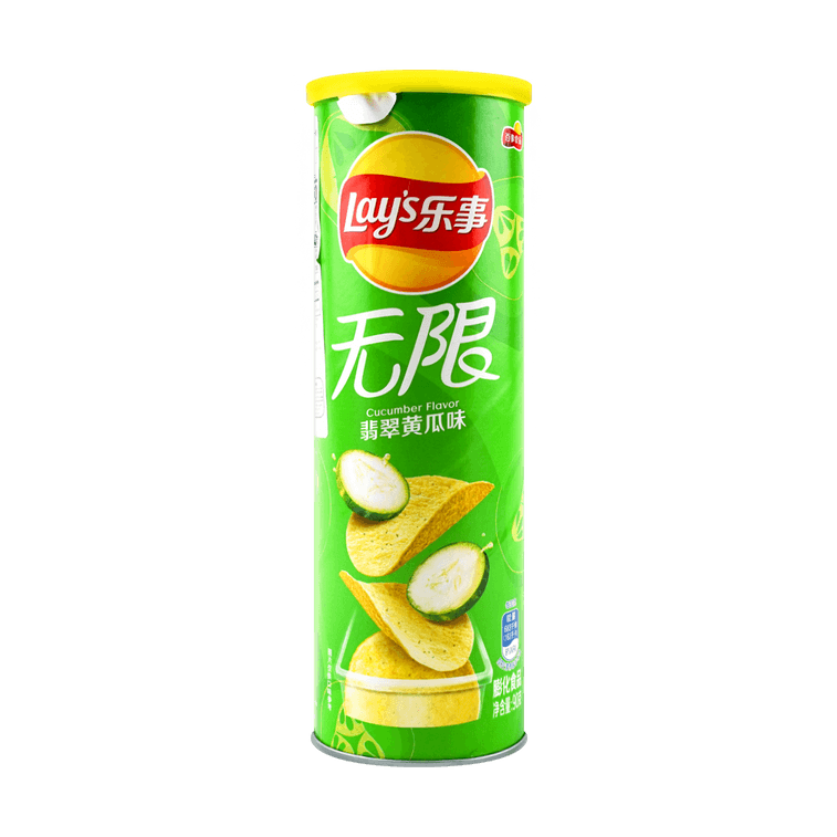 乐事 薯片 翡翠黄瓜味 桶装90g