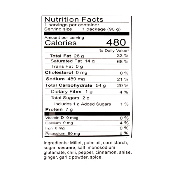 良品铺子 小米锅巴 五香味90g