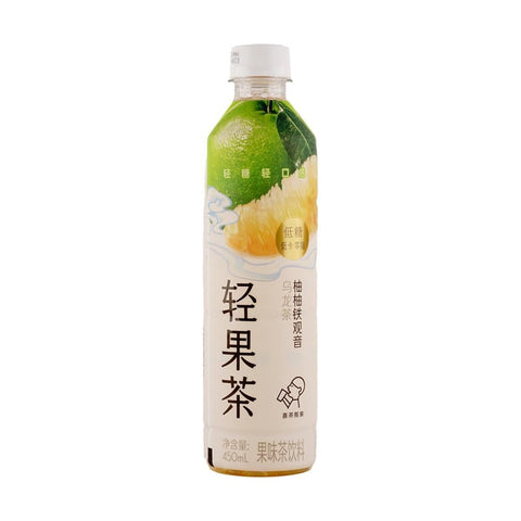 喜茶 轻果茶 柚柚铁观音乌龙茶450ml【低糖低卡零脂】