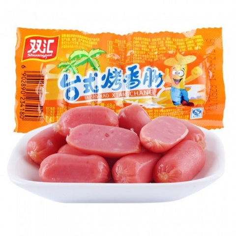 【6折清仓10/02/2025到期】双汇 台式烤香肠原味38g