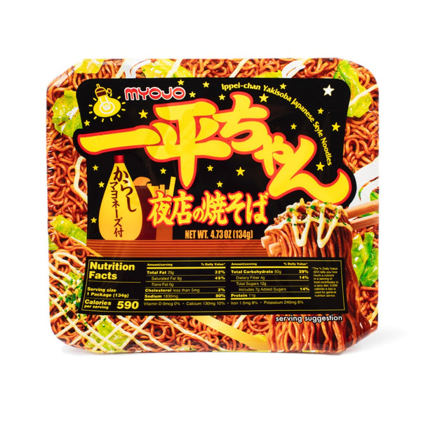日本MYOJO明星 一平酱夜店炒面 芥末蛋黄酱味135g