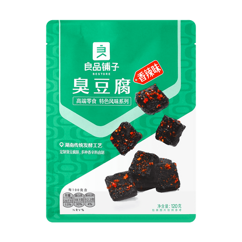 良品铺子 臭豆腐 香辣味120g