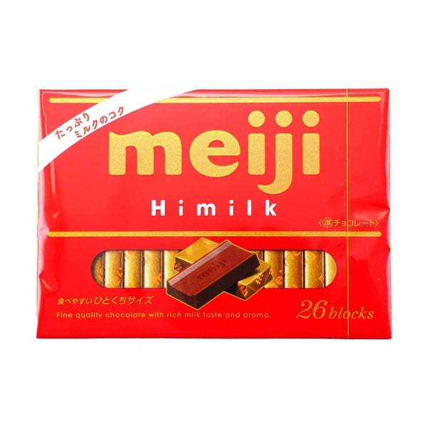 日本MEIJI明治 浓厚牛奶巧克力 26枚入 120g