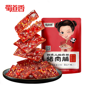 蜀道香 麻辣猪肉脯60g