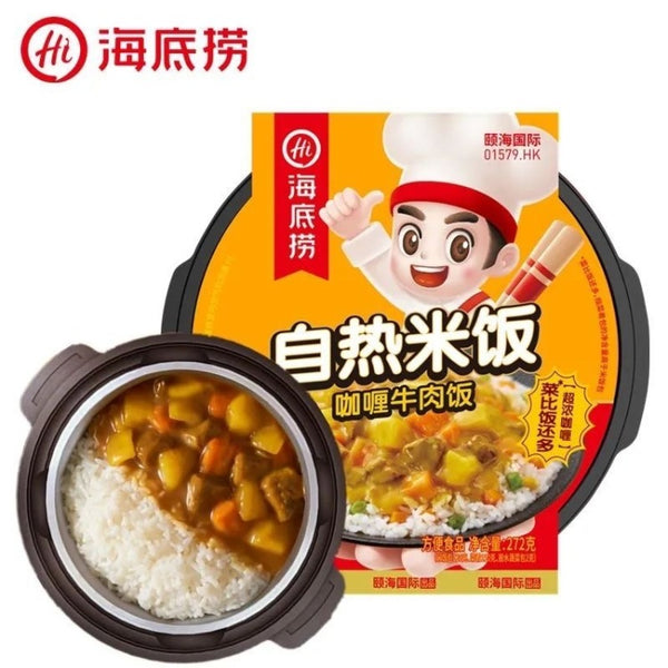 海底捞 咖喱牛肉自热米饭272g