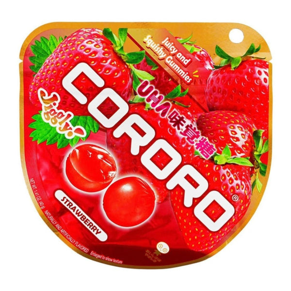 日本UHA悠哈 草莓味果汁软糖40g