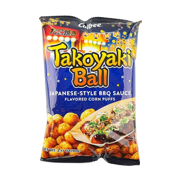 日本CALBEE卡乐比 章鱼小丸子玉米球90g