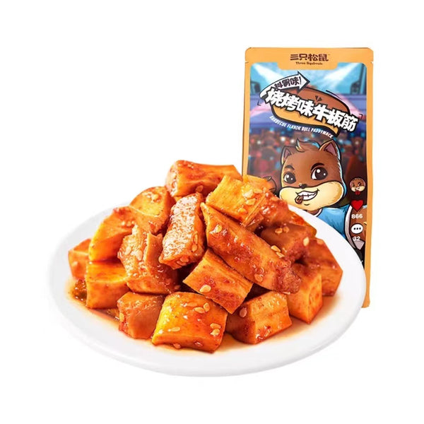 三只松鼠 牛板筋 烧烤味120g