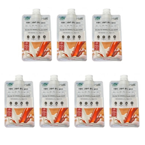 I SURE Oolong Tea Protein Milkshake 7 packs 280g