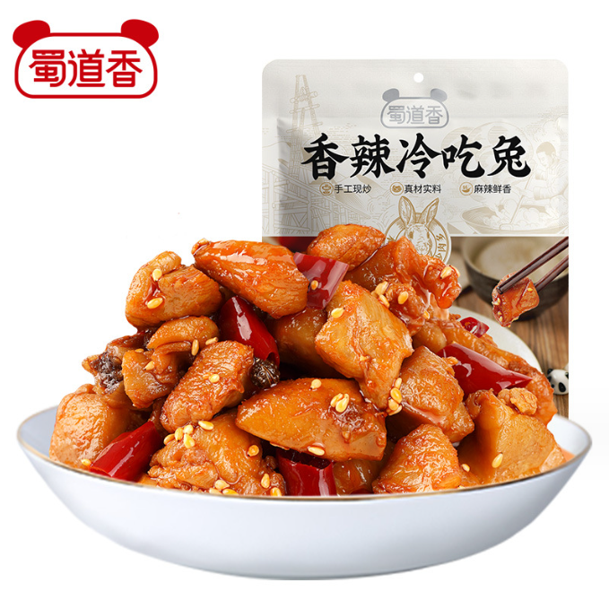 蜀道香 香辣冷吃兔50g