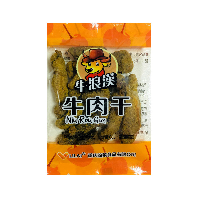 牛浪汉 牛肉干 咖喱味60g（买4送1）