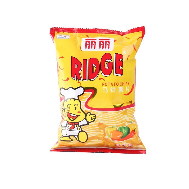 丽丽薯片 香辣味30g