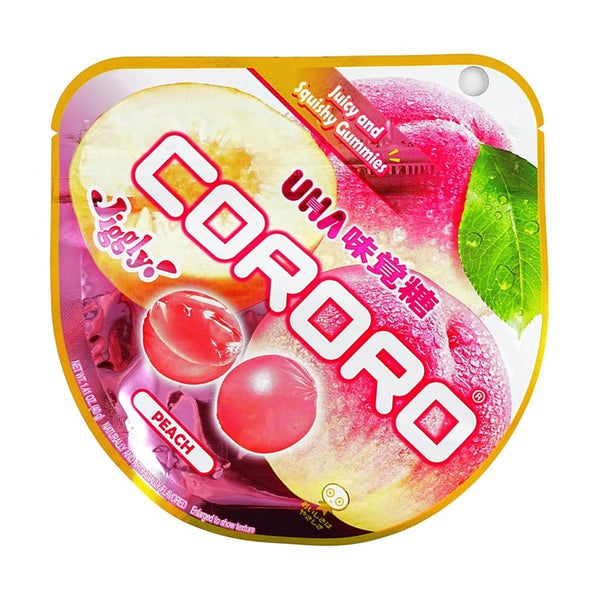 日本UHA悠哈 水蜜桃味果汁软糖40g