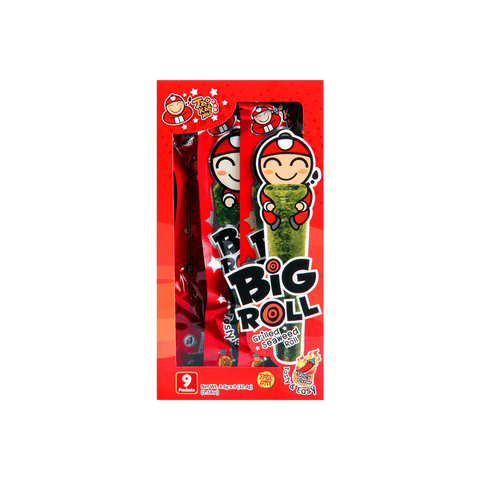 【7折清仓10/22/2025到期】泰国小老板 BIG ROLL经典紫菜卷 香辣味 9条入27g