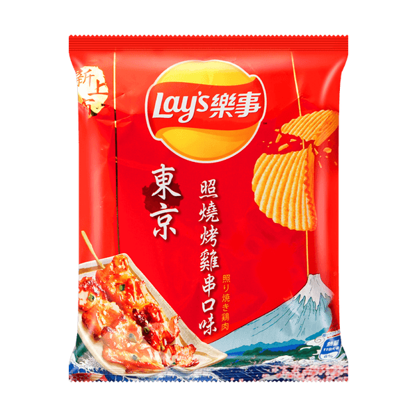 乐事 薯片 东京烤鸡串洋芋片59.5g