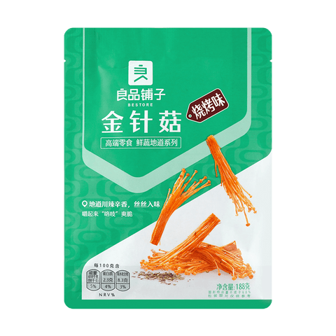 良品铺子 金针菇 烧烤味188g