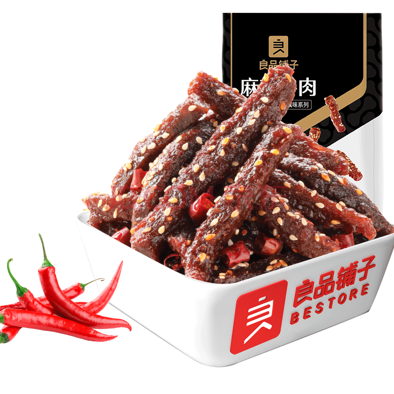 良品铺子 麻辣牛肉108g