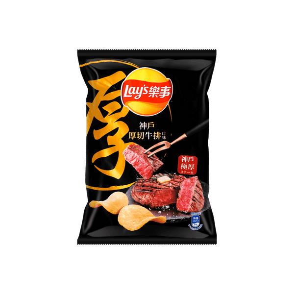 乐事 薯片 神户厚切牛排口味59.5g