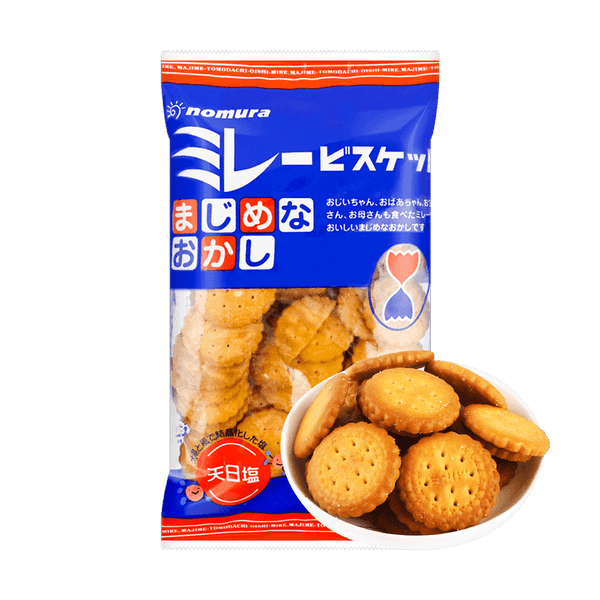 日本NOMURA野村 淡盐薄脆小饼干120g