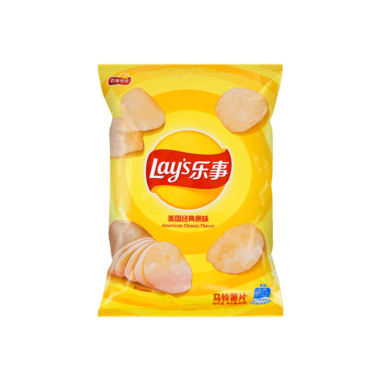 乐事 薯片 美国经典原味34g