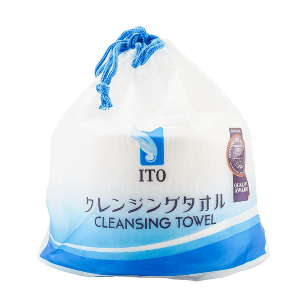 日本ITO艾特柔 珍珠纹不掉屑 美容院专用一次性洁面柔肤洗脸巾250g