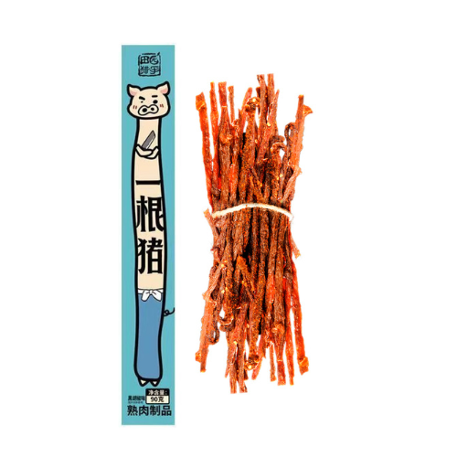 田园猎手 一根猪 黑胡椒味90g