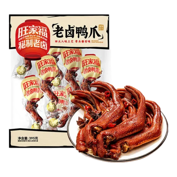 旺家福 老卤鸭爪 卤香味395g