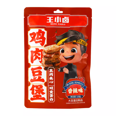 [60% off clearance, expires July 28, 2025] Wang Xiao Braised Chicken and Bean Casserole (Spicy Flavor) 120g