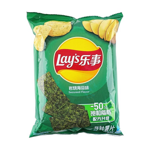 乐事 薯片 岩烧海苔味70g