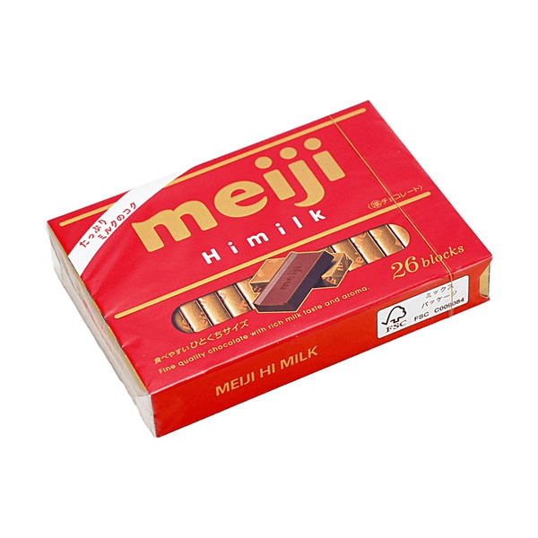 日本MEIJI明治 浓厚牛奶巧克力 26枚入 120g