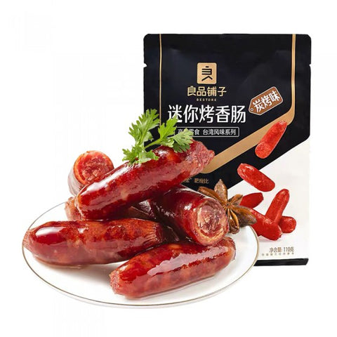 良品铺子 迷你烤香肠 炭烤味98g