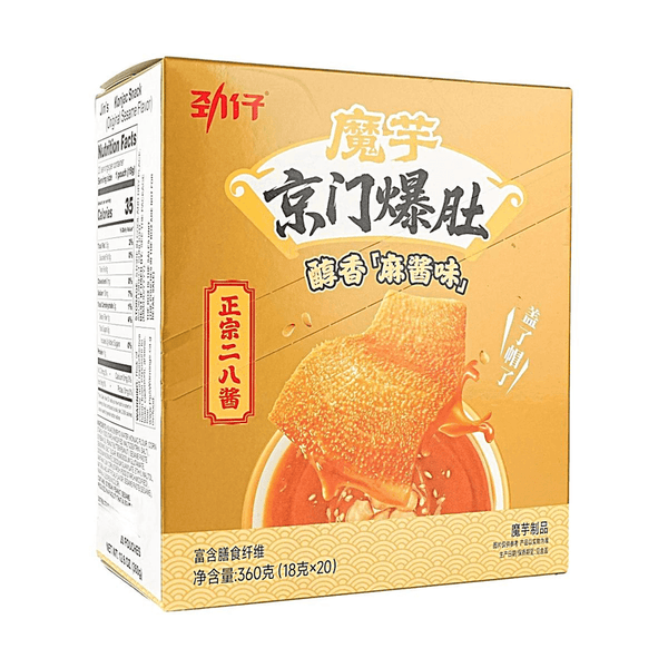 劲仔 京门爆肚 魔芋爽 醇香麻酱味360g
