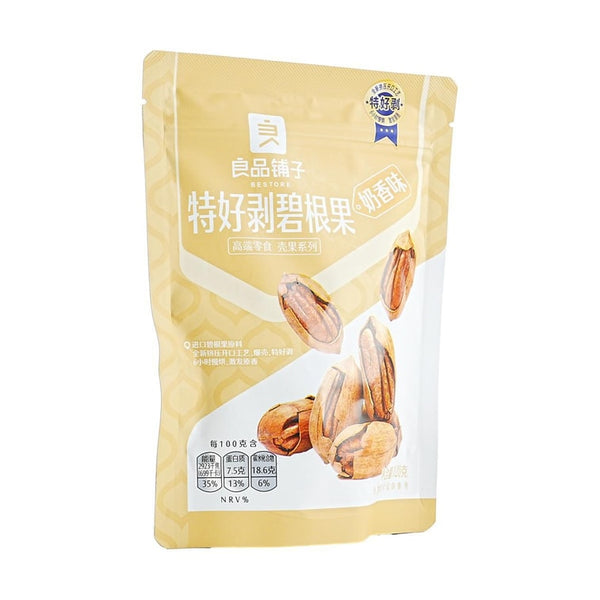 良品铺子 特好剥碧根果 奶香味120g