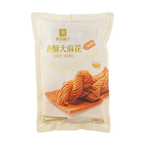 【6折清仓05/02/2025到期】良品铺子 香酥大麻花 芝麻甜味160g