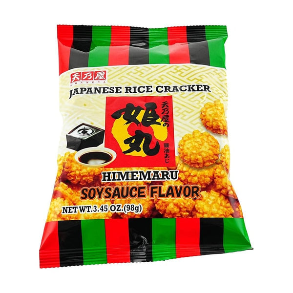 日本AMANOYA天乃屋 姬丸 日式米果 酱油味98g