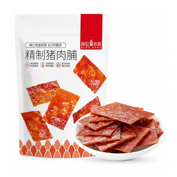 薛记炒货 猪肉脯 香辣味80g