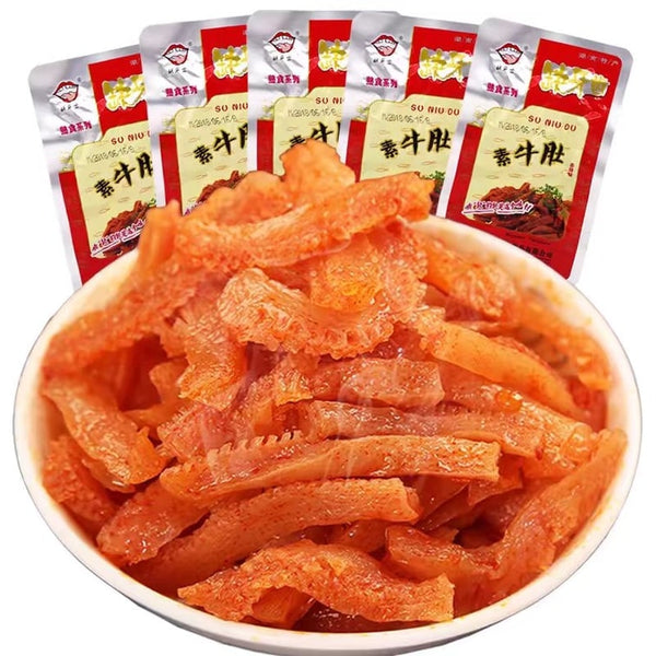 缺牙齿 香辣素牛肚魔芋辣条16g*10包
