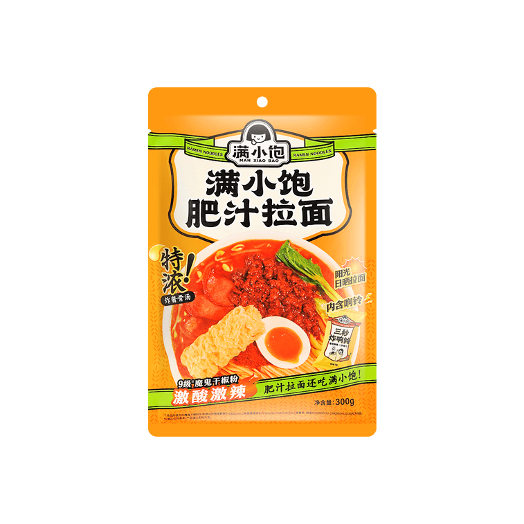满小饱 肥汁拉面300g