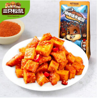 三只松鼠 牛板筋 烧烤味120g