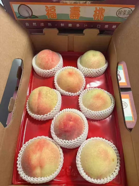Air-shipped fresh Peach Fairy Baifeng peaches