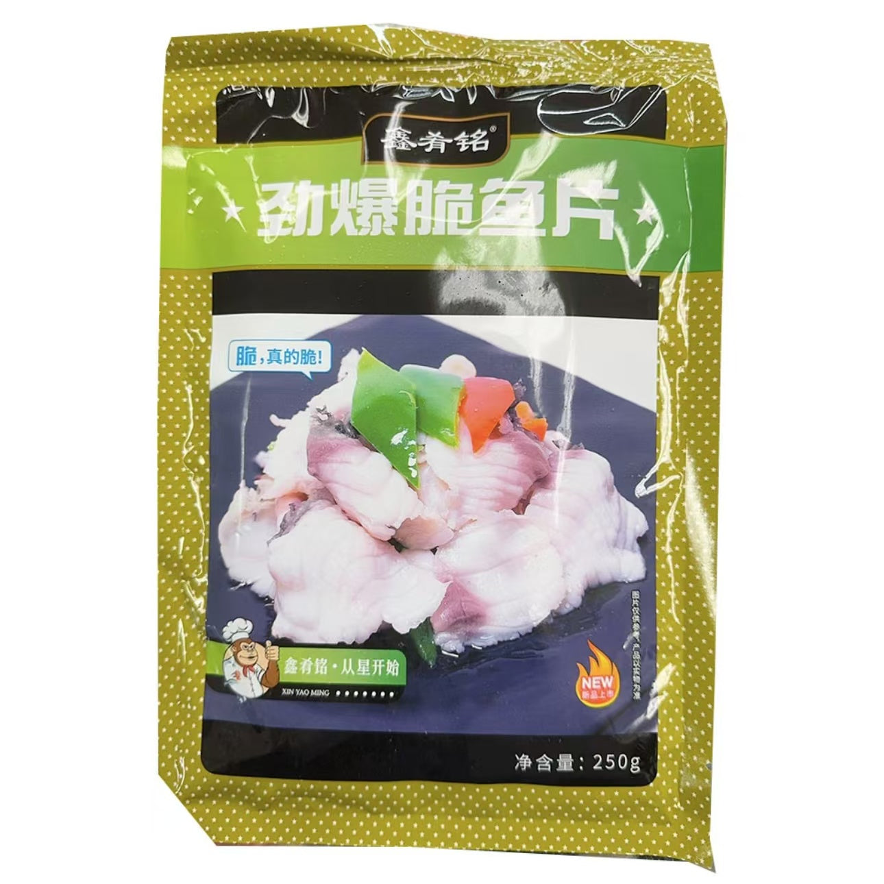 【冷冻】鑫肴铭 劲爆脆鱼片250g（只限NYC配送）