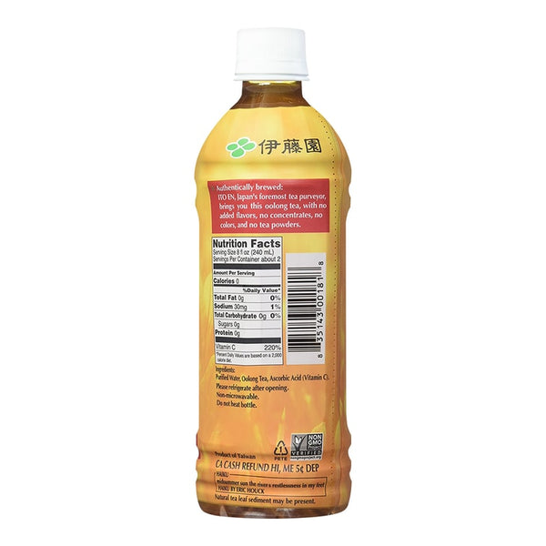 日本ITO EN伊藤园 黄金桂乌龙茶500ml