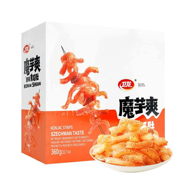 卫龙 魔芋爽 素毛肚 麻辣味360g