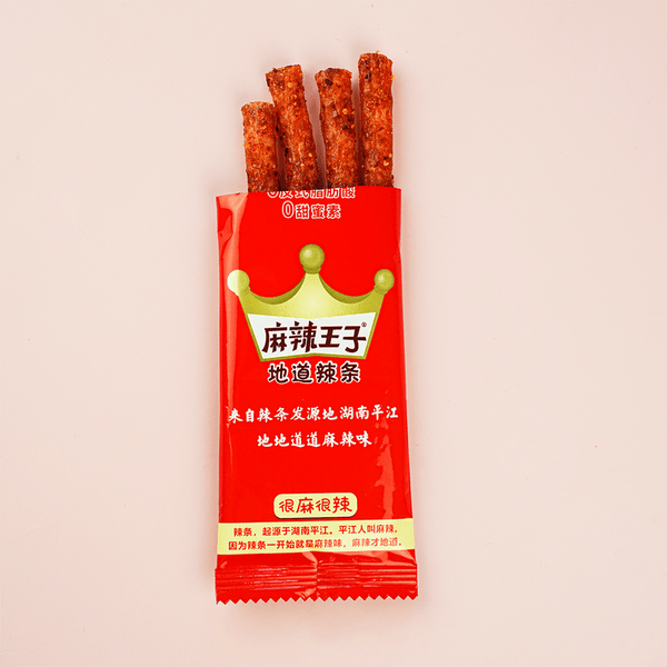 麻辣王子 网红麻辣条 很辣很麻73g