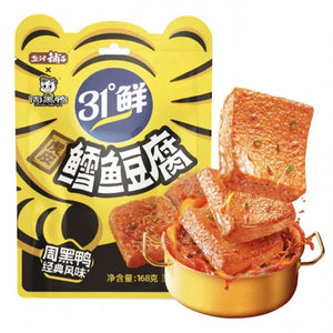 Zhou Hei Ya Yanjinpuzi Cod Fish Tofu 168g