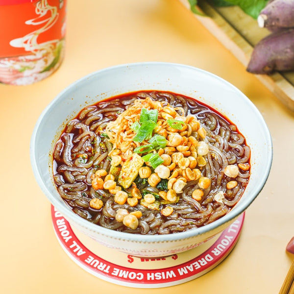 麻六记 酸辣粉 冲泡方便速食红薯粉256g