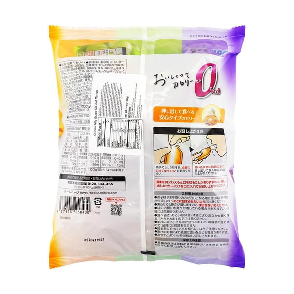 ORIHIRO 蒟蒻果冻 巨峰葡萄+阳光葡萄+芒果 24枚432g