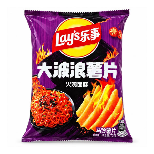 乐事 大波浪薯片 火鸡面味70g