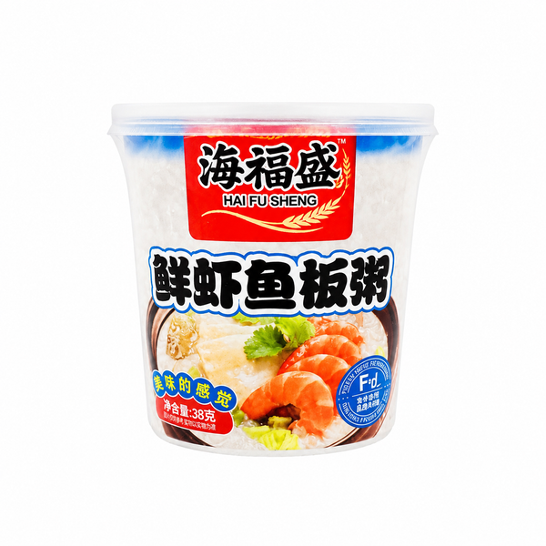 海福盛 鲜虾鱼板粥38g